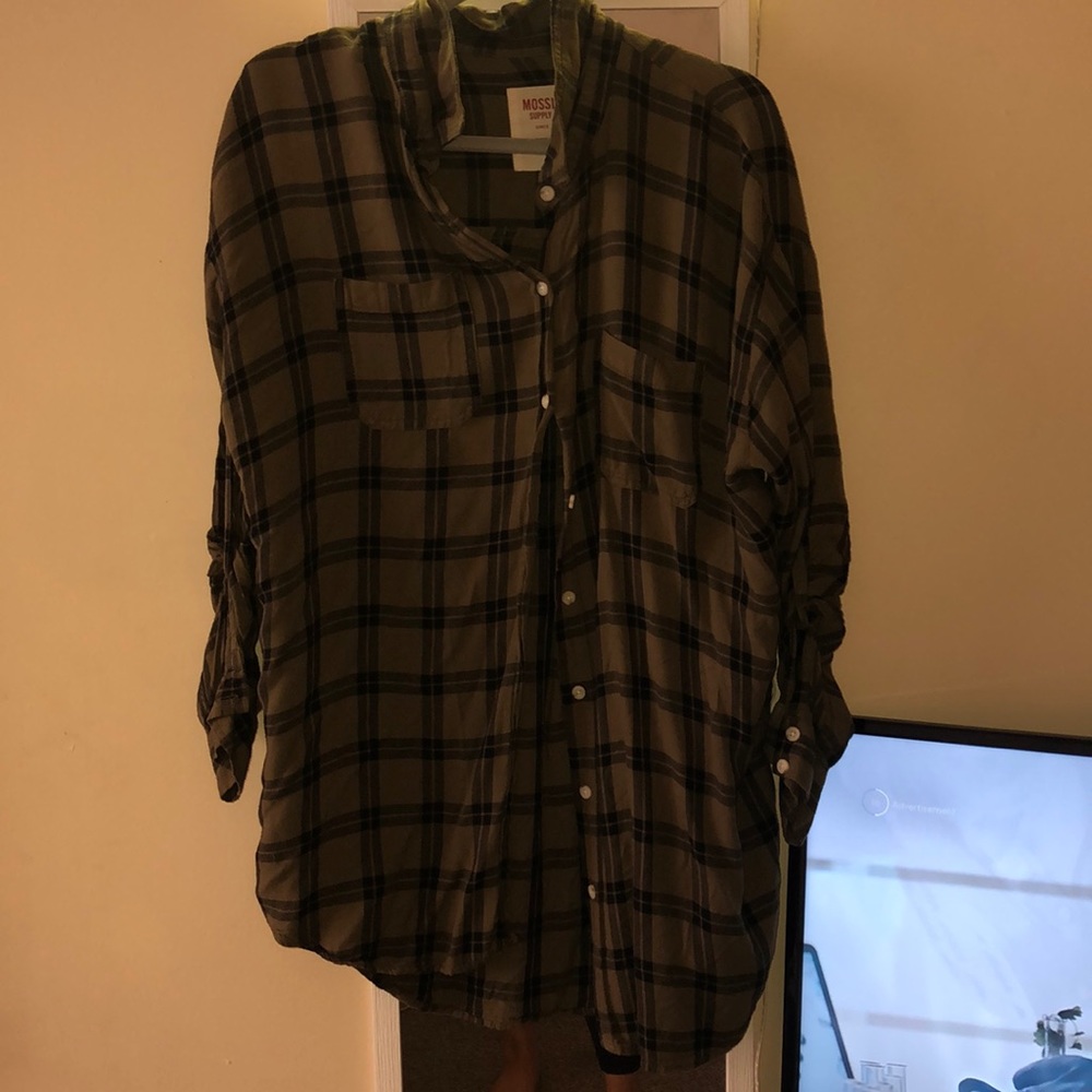 Green flannel
